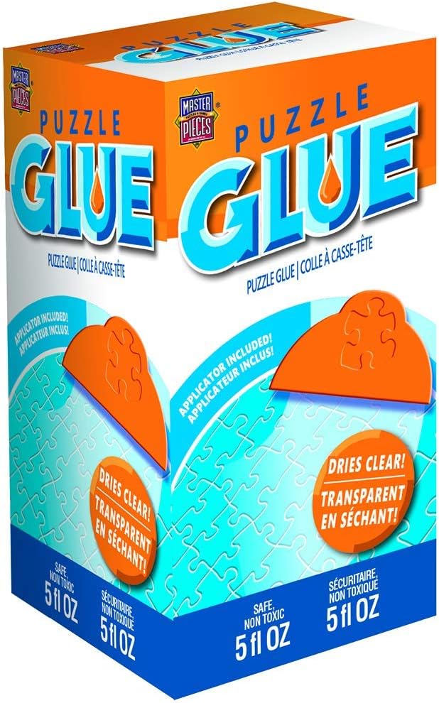 MasterPieces Accessories, 12 Permanent Adhesive Glue Sheets with Peel-Off-Backers: Toys & Games