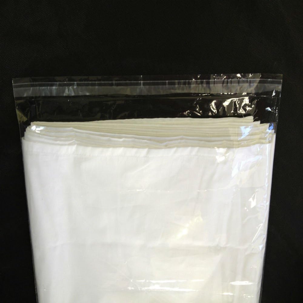 (100x) 9" x 12" Clothing Garment T-Shirt Bags Clear Protection Display - Image 3