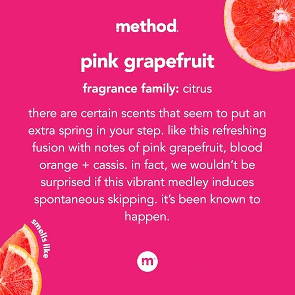 METHOD FOAMING HAND SOAP, PINK GRAPEFRUIT, 10 FL OZ (PACK OF 1)