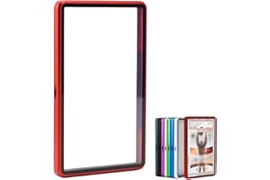 Premium Graded Trading Card Protector - 35PT- BGS Slab Bumper Guard, UV & Scratch Resistant & Magnetic Closure | Aluminum Fra