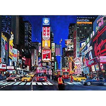 Ravensburger Times Square - 1000 Piece Jigsaw Puzzle for Adults - Every Piece is Unique, Softclick Technology Means Pieces Fit Together Perfectly