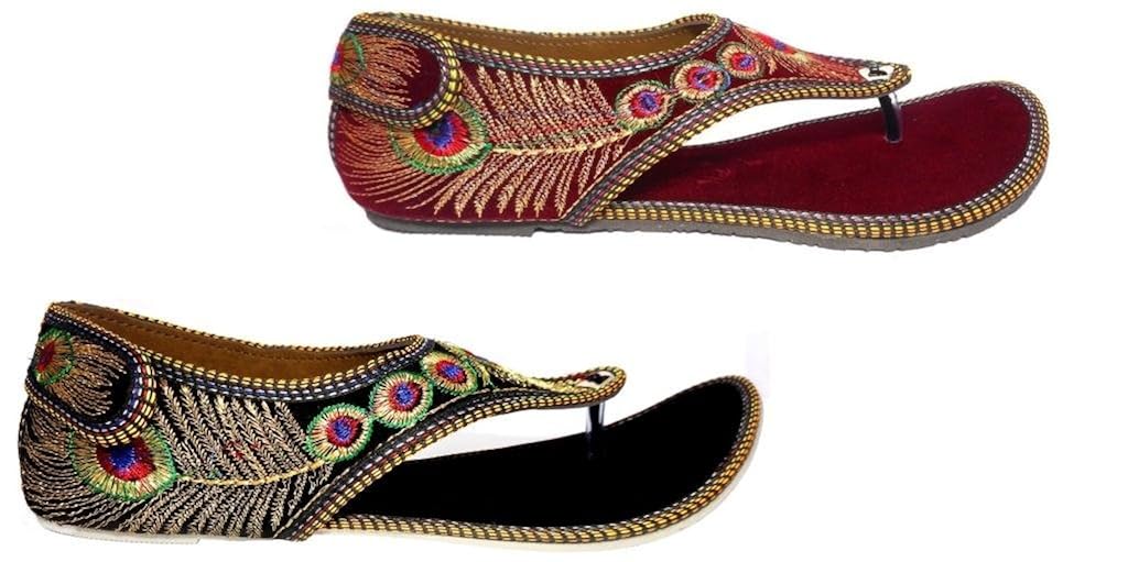 rajasthani ethnic wear chappal combo pack