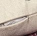 Highpot Hot Body Pillowcases, Cartoon Fox Pattern Square Pillow Cushion Hidden Zipper Closure Pillowcases (D)
