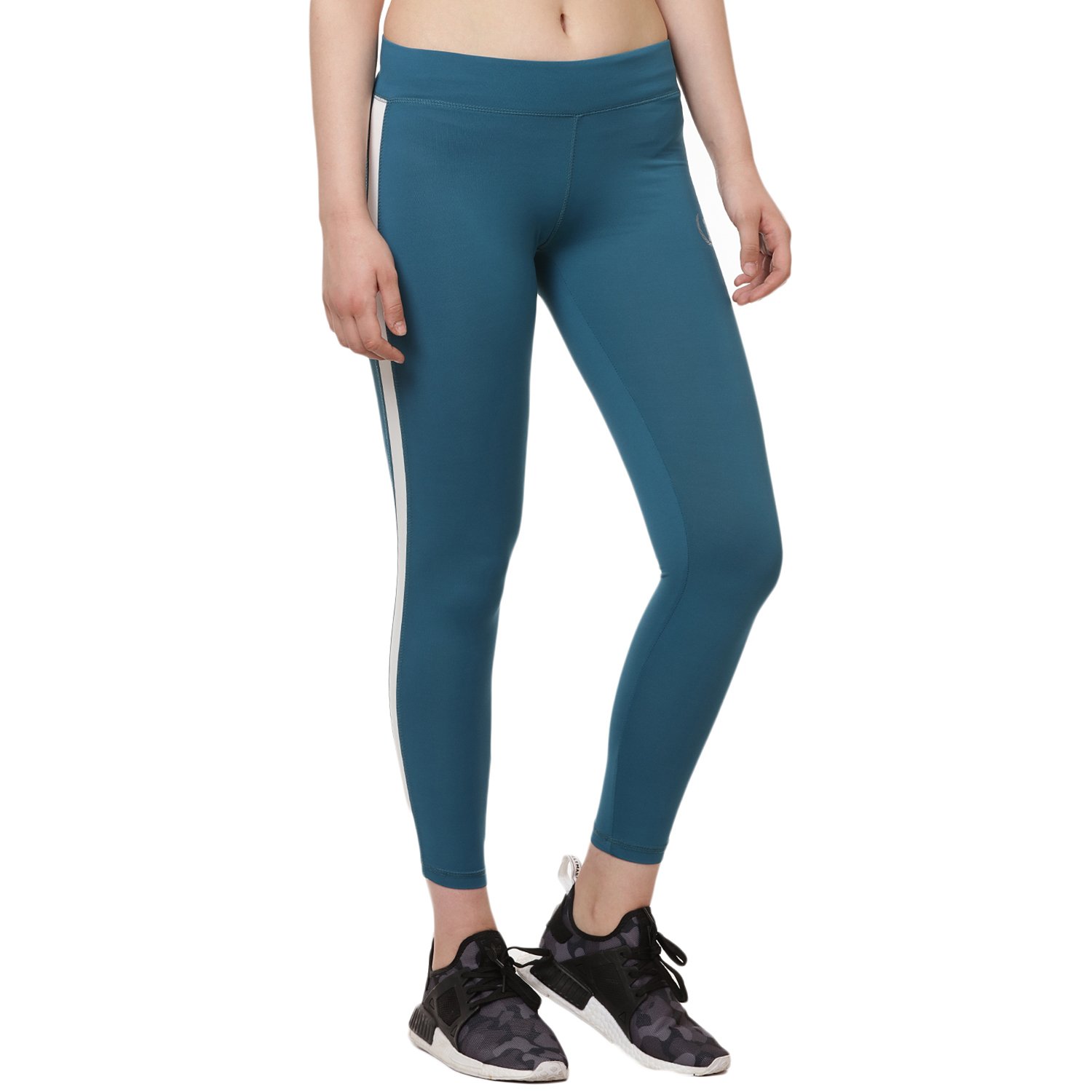 onesport womens sports black tights-onsp54tel