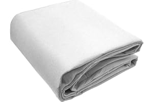 Jantens 12 Foot White Round Pool Liner Pad for Above Ground Swimming Pools, Made of Durable Material - Prevents Punctures and Extends Life to The Liner