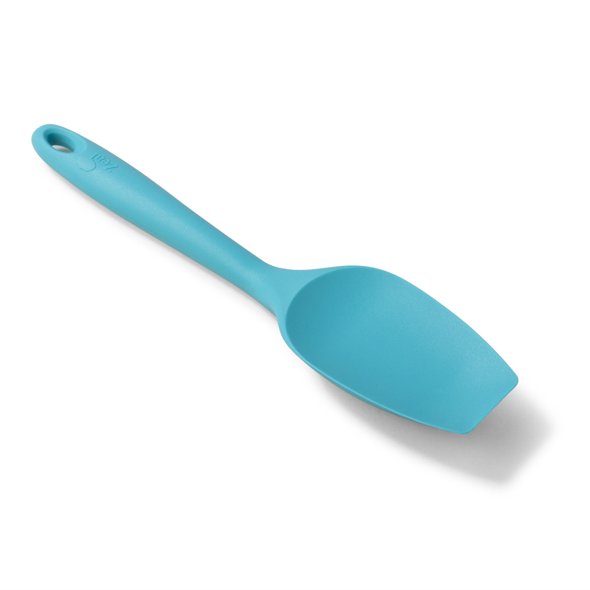Zeal Silicone Non-Scratch Spatula Spoon Aqua (10”/26cm)