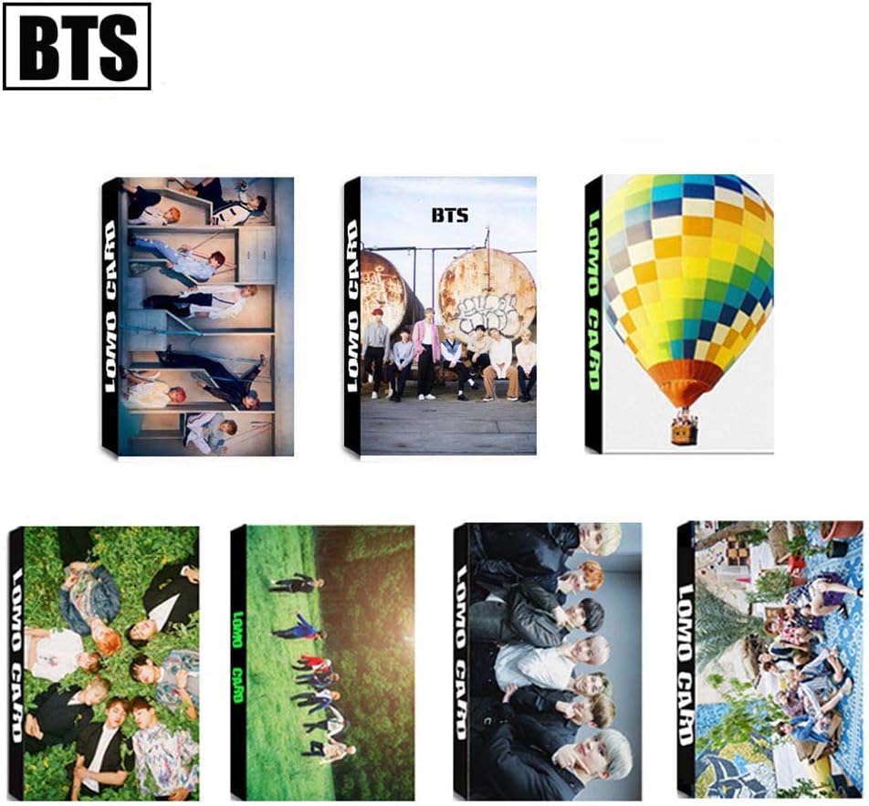 XINGJUEE 7 Pack/210 Pcs Kpop BTS Bangtan Boys Love Yourself 結 Answer, Young Forever, Dicon Album Poster Lomo Photocards for Army Gifts