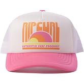 Rip Curl Unisex Adult Youth Trucker Hat with Snapback Closure and Mesh Back - Adjustable, Breathable Cap for Boys &amp; Girls