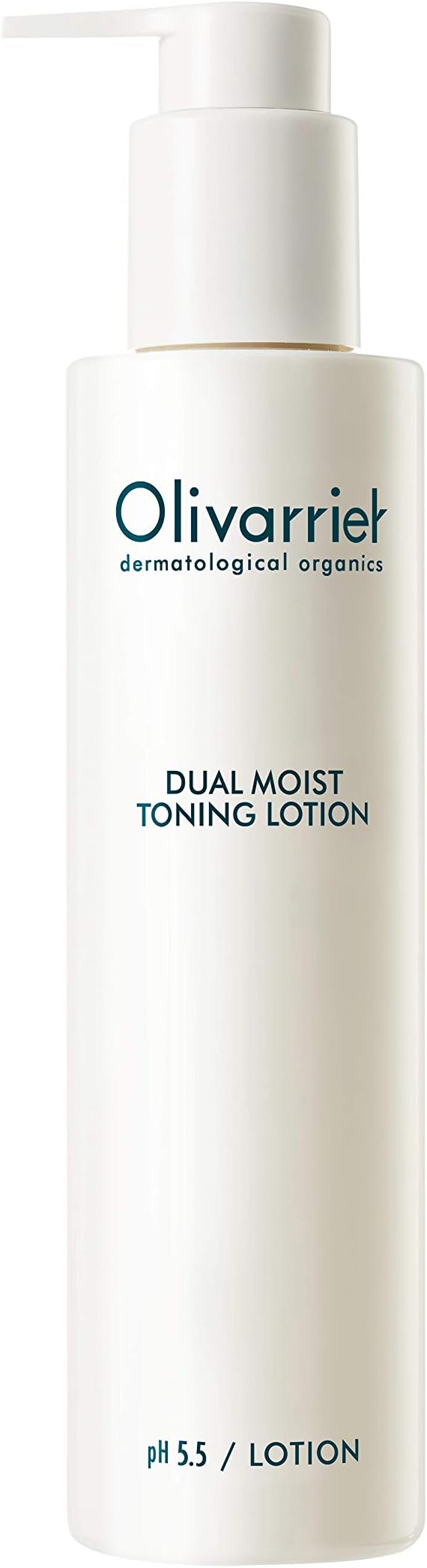 Olivarrier Dual Moist Toning Lotion 6.76 fl.oz. Unscented Moisturizing Mildly Acidic Facial Toner with Micro Hyaluronic Acid Olive Squalane Calming Hydrating for Dry Skin & Sensitive Skin_Alcohol Free