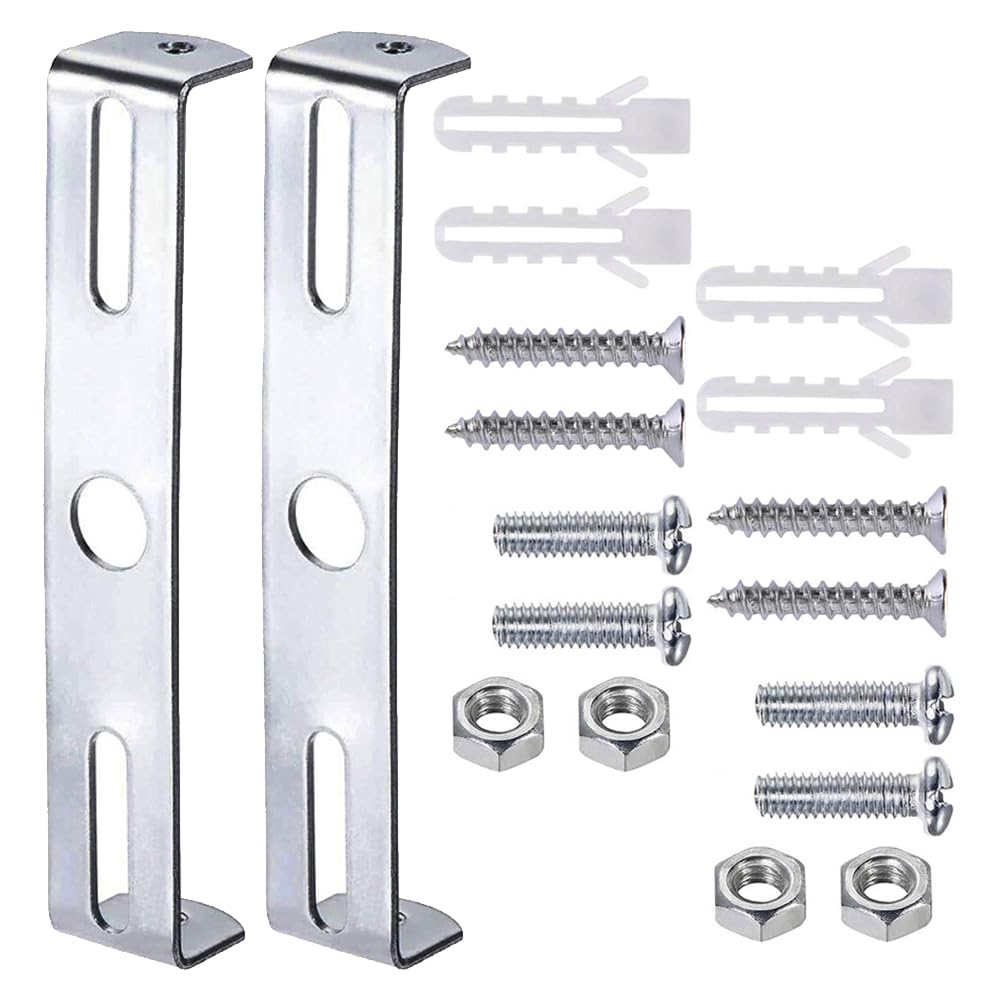 2 Set 110mm Ceiling Light Plate Kit Ceiling Lighting Bracket with Screws Accessories Lighting Fixture Ceiling Plate Bracket for Chandelier Lighting Home Office Silver