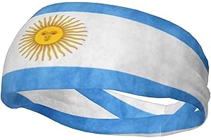 ROSIHODE Cute Flag Workout Headbands for Women Men Sports Sweatbands Patriotic Yoga Hairbands for Running Fitness Cycling