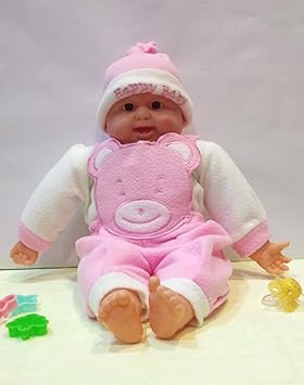 Ruchiez Baby Laughing Musical and Doll, Touch Sensors with Sound Boy - (Multicolor)