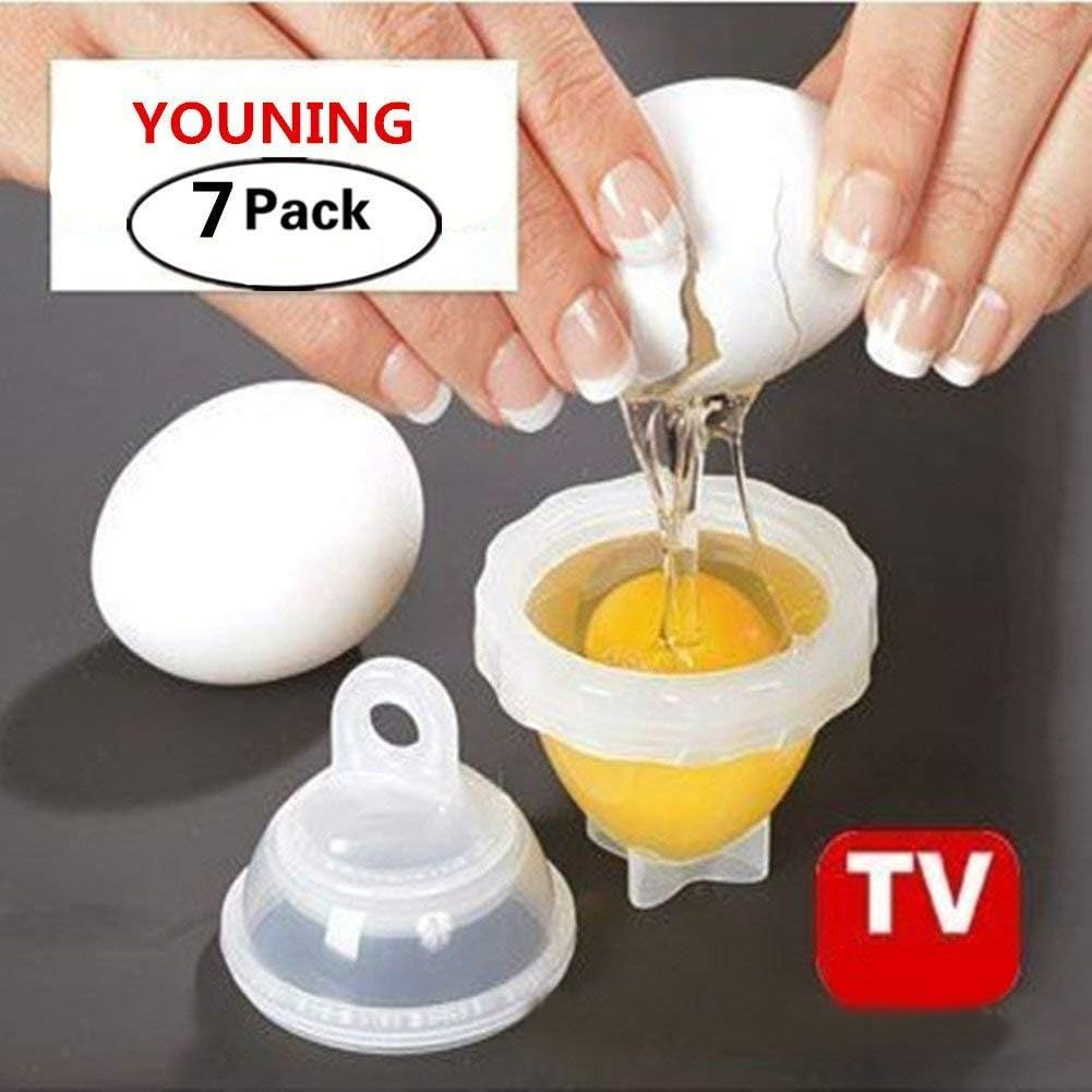 As Seen On TV Egg Cooker Get Hard Boiled Eggs Without The Shell (7pack)