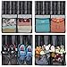 Door Shoe Rack from Unjumbly, Over the Door Shoe Organizer with 22 Large See-Through Mesh Pockets, including 2 Jumbo Sized Pockets, Complete with 4 Reversible Metal Over the Door Hooks