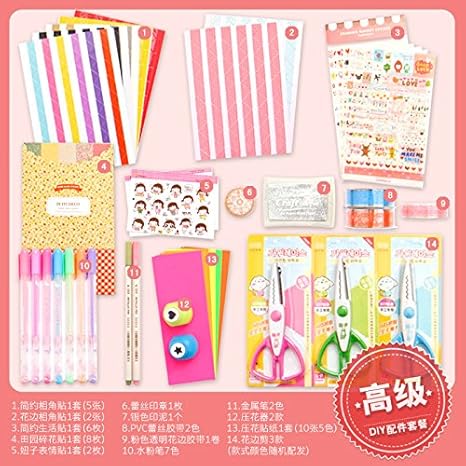 Amazon Co Jp Diyの写真アルバムバンドル手作りペースト型フォトアルバムツール材料セット ホーム キッチン