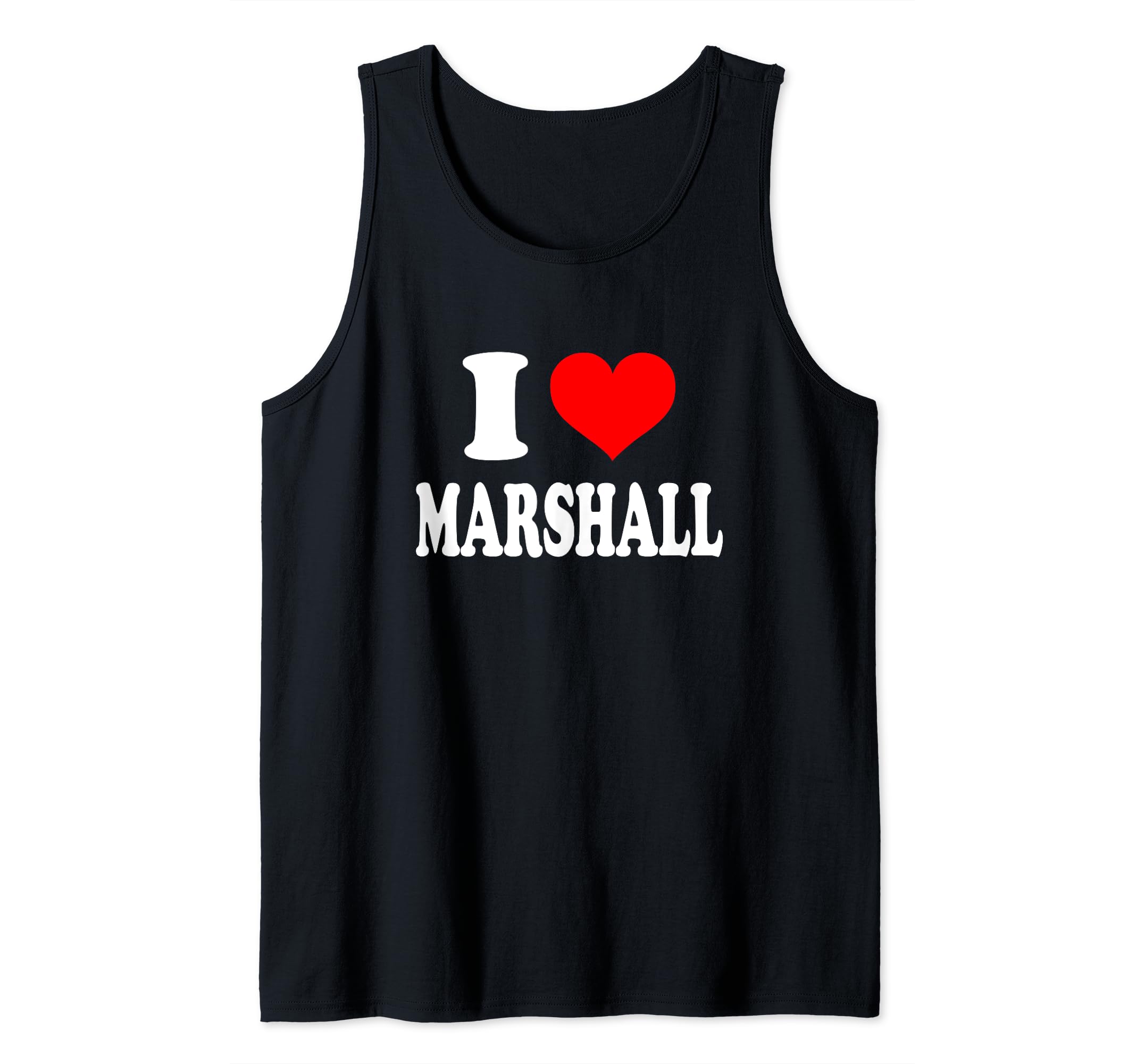 Marshall - I Heart Marshall - I Love Marshall Tank Top