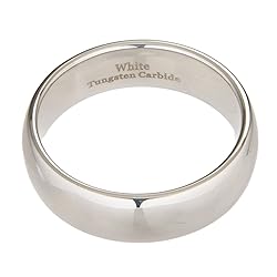 MJ Metals Jewelry Classic Mirror Polished White