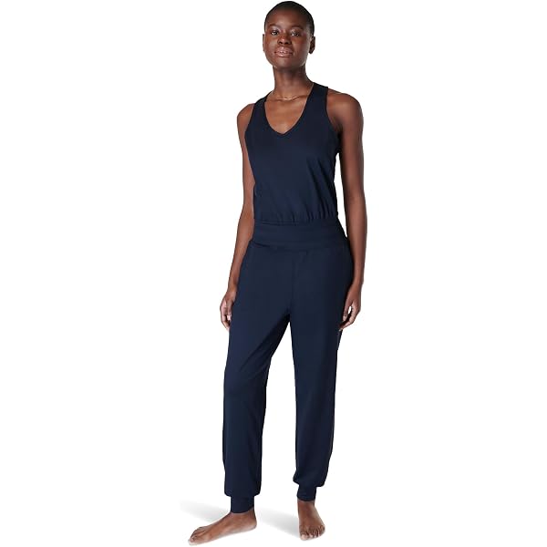 Amazon.com: Beyond Yoga Women's Spacedye Uplevel Midi Jumpsuit
