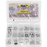 Bolt Motorcycle Hardware (2004-PP) Japanese Off-Road Metric Universal Bolt Kit
