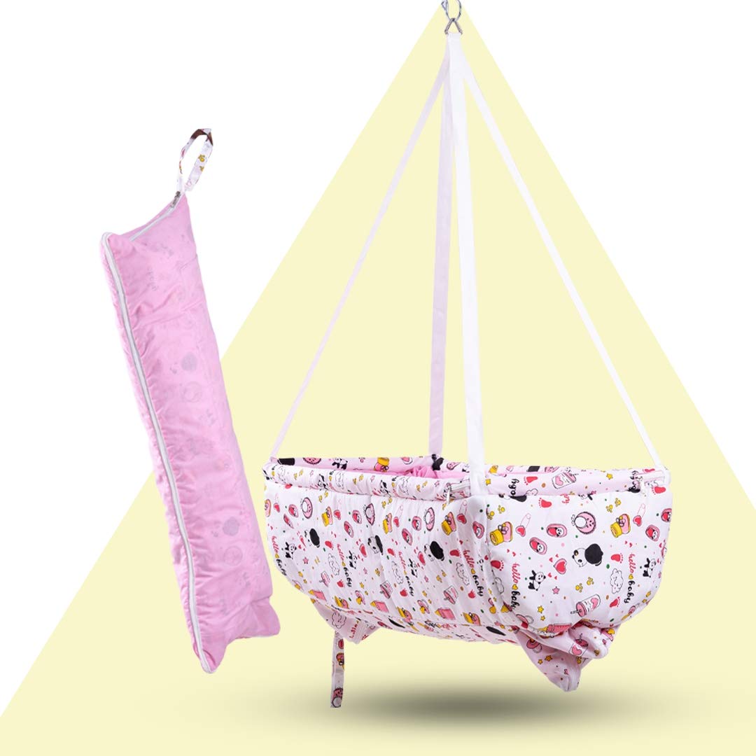 baby hanging cradle with mosquito net