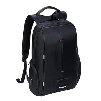 KALIDI 15 Zoll Laptop Rucksack Anti Diebstahl mit Fächern für bis zu 15 Zoll Laptop/Notebook mit USB-Ladeanschluss für Arbeit