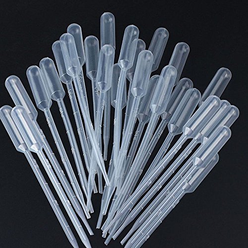 KINGLAKE Plastic Transfer Pipettes 1ml,Essential Oils Pipettes