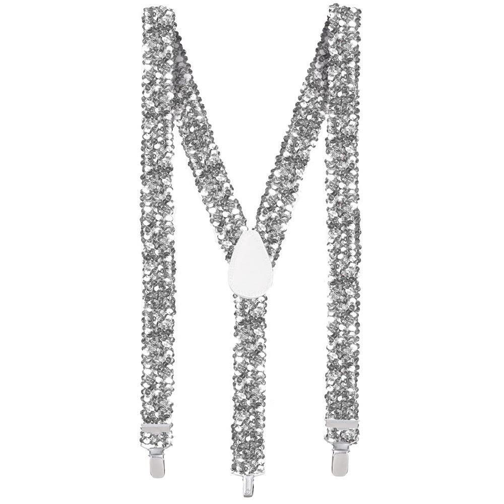 Boland 00594 โ Braces with sequins, silver โ image 1