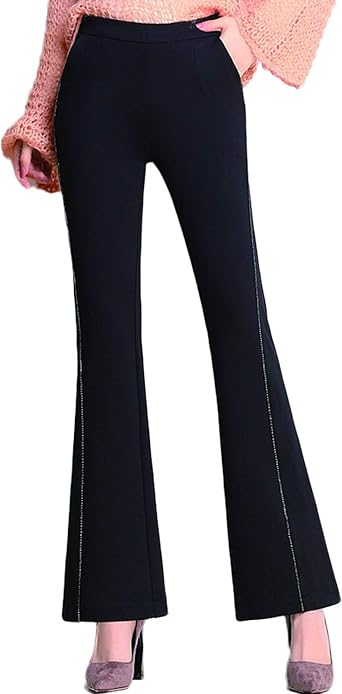 stretchy bell bottom pants