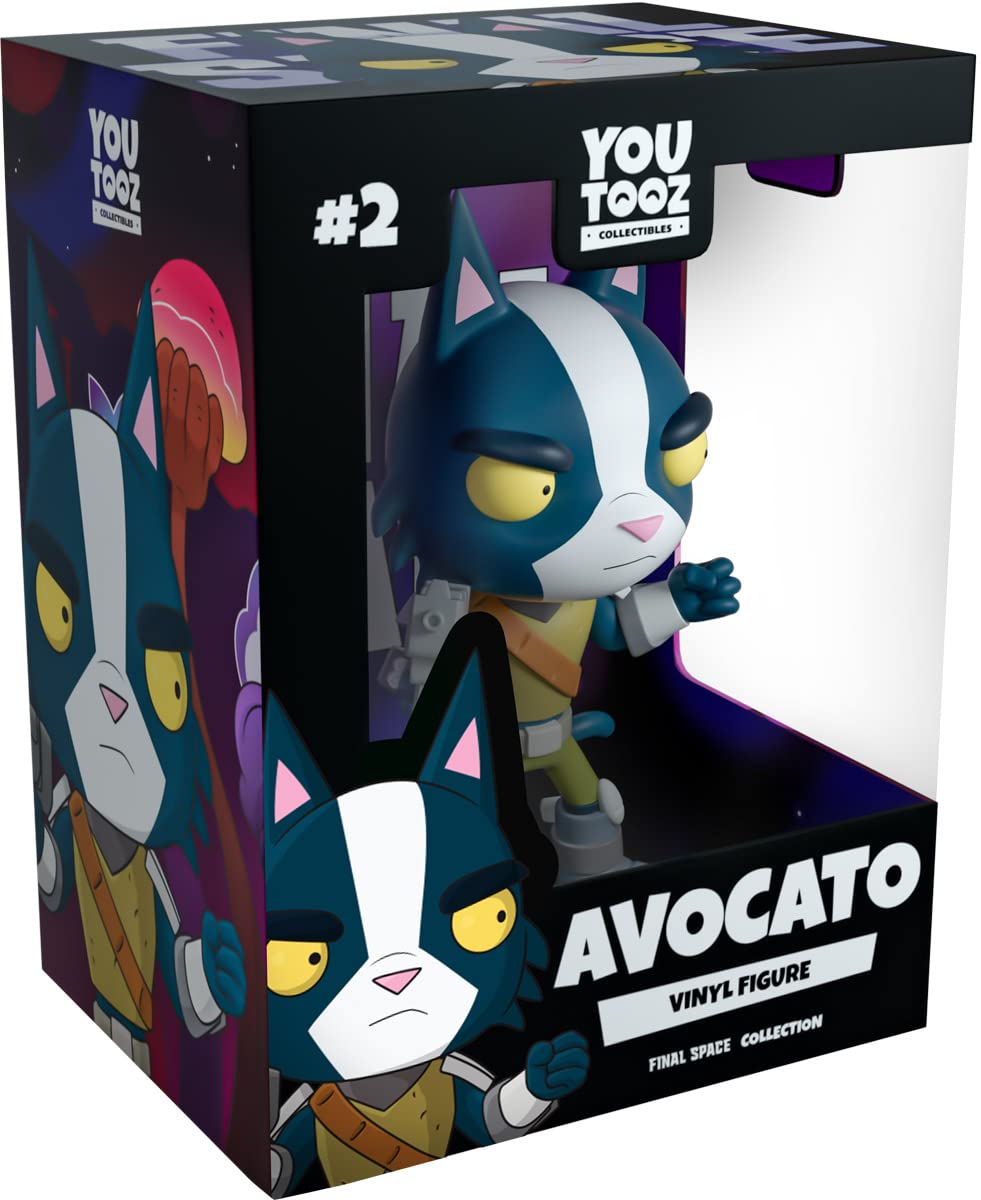 Youtooz Avocato 4.6" Vinyl Figure, Official Licensed Collectible from Final Space, by Youtooz Final Space Collection