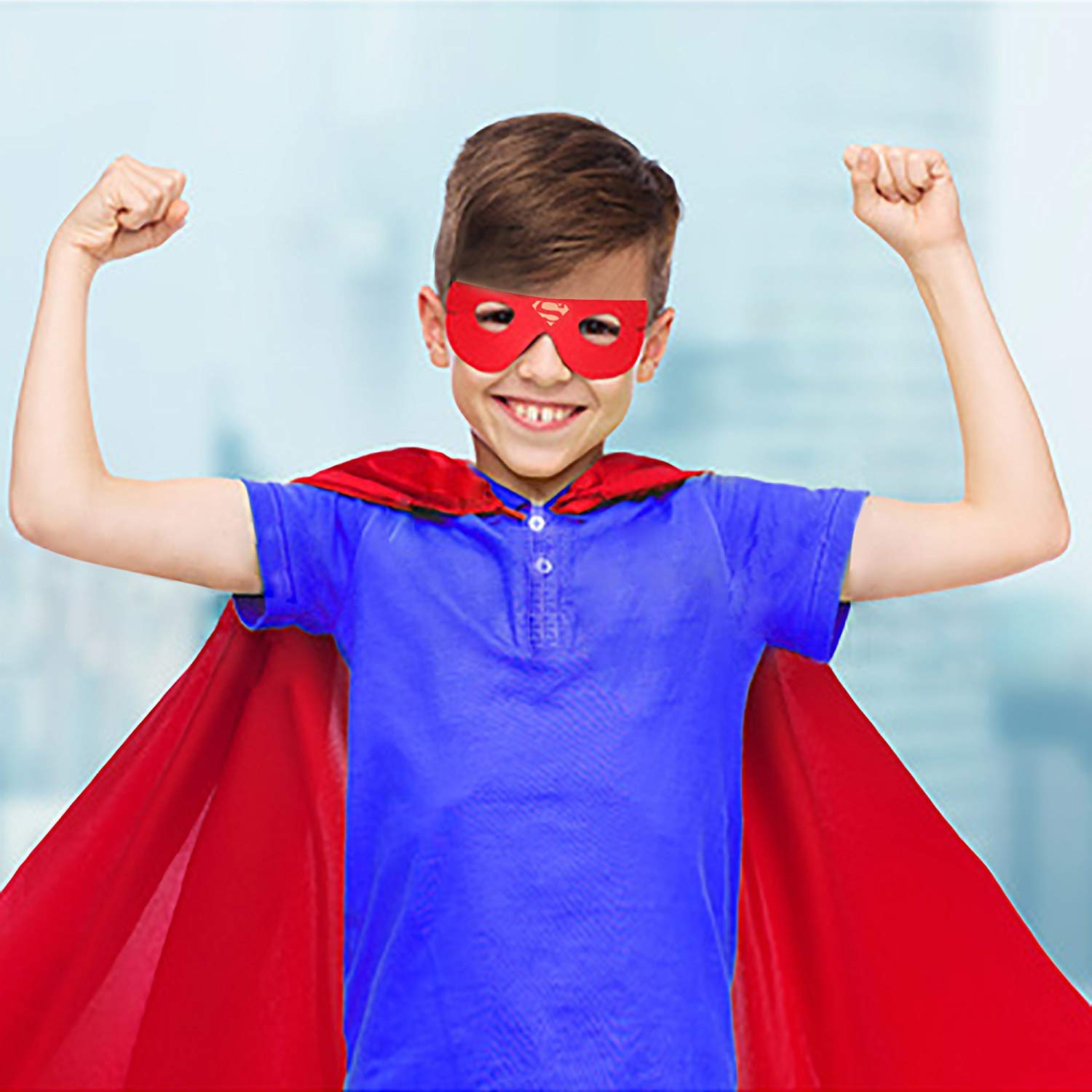 Rgargga Masques de Super-Héros, 9pcs Masques pour Enfants Dress Up Masque de Super-héros Cosplay Pour Enfants Cadeaux D\'anniversaire et Fête d\'Anniversaire pour Filles, Garçons et enfants