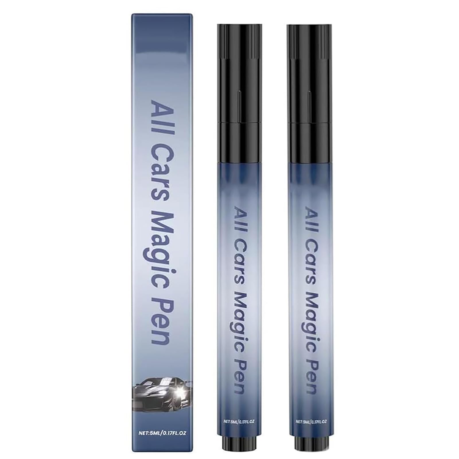 Photo 1 of 2Pcs All Car Magic Pen,Car Scratch Remover,Magic Car Scratch Removal Pen,Quick Fix for Scratches and Paint Damage, Weatherproof Fits All Car Colors
