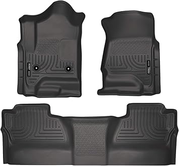 Amazon Com Husky Liners 98231 Black Weatherbeater Front 2nd