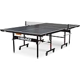 HEAD Summit USA Indoor Table Tennis Table, Competition Grade Net, 10 Minute Easy Set Up &ndash; Ping Pong Table with Playback Mode