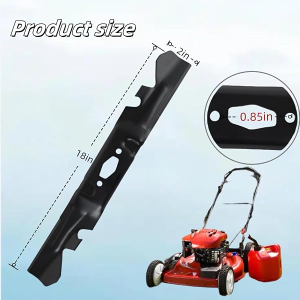 VNTEBOZD MULCHING BLADE SET 742P05086-X 54″ FIT FOR MTD XT1-GT54 ST54 ZT1-54 ZT2-54 REPLACEMENT 490-110-C205 742-05086-X CMXGZAM110205