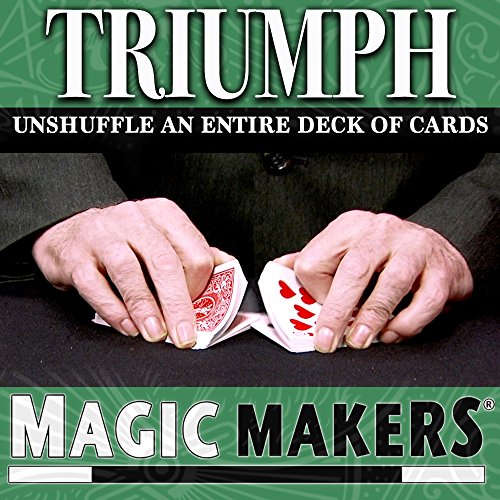 Magic Makers Triumph Card Deck with Instructional Magic Training