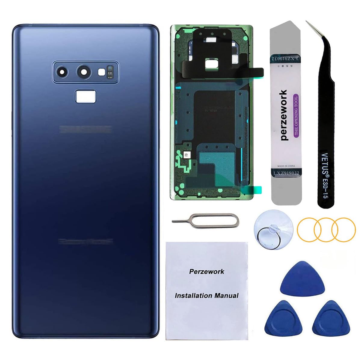 Perzework OEM Rear Back Glass Replacement for