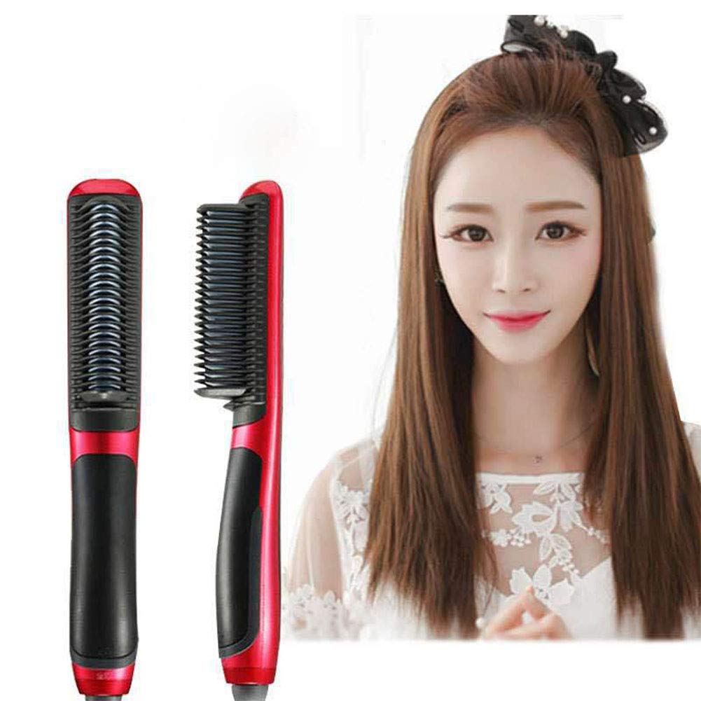 how to use hair straightener at home