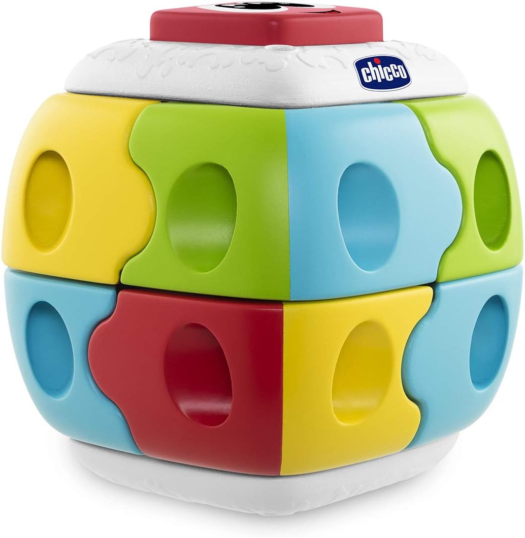 Chicco 2 in1 Q-Bricks, Multicolor, Multi-coloured, Medium