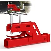 Clamp On Trailer Hitch 2" Receiver, Heavy-Duty Bucket Trailer Hitch, Red | 2026 New Upgraded, Ball Mount Adapter Compatible with Kubota Deere Bobcat Bucket, for Boat, RV, Camping Accessories