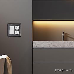 Switch Hits Distressed Antique Bronze Outlet Wall