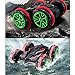 AHAHOO Remote Control Car Boat RC Stunt Car 4WD 6CH 2.4Ghz Land Water Multifunction Amphibious Tank Double Sided Off Road Electric Racing Vehicle 360 Degree Spins and Flips