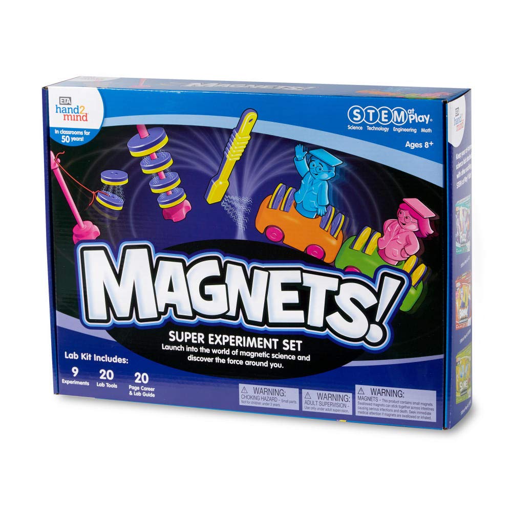 hand2mind Super Science Kit for Kids (Ages 8+) Build 9 STEM