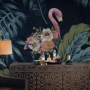Wall Mural Tropical Rainforest Removable Self-Adhesive Large Wallpaper - 66x96 inches