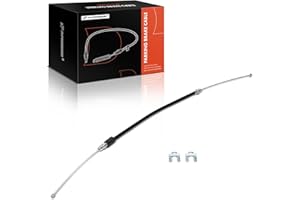 A-Premium Front Side Parking Brake Cable Assembly Compatible with Ford Models: F-250/F-350/F-450/F-550 Super Duty 1999-2004, 