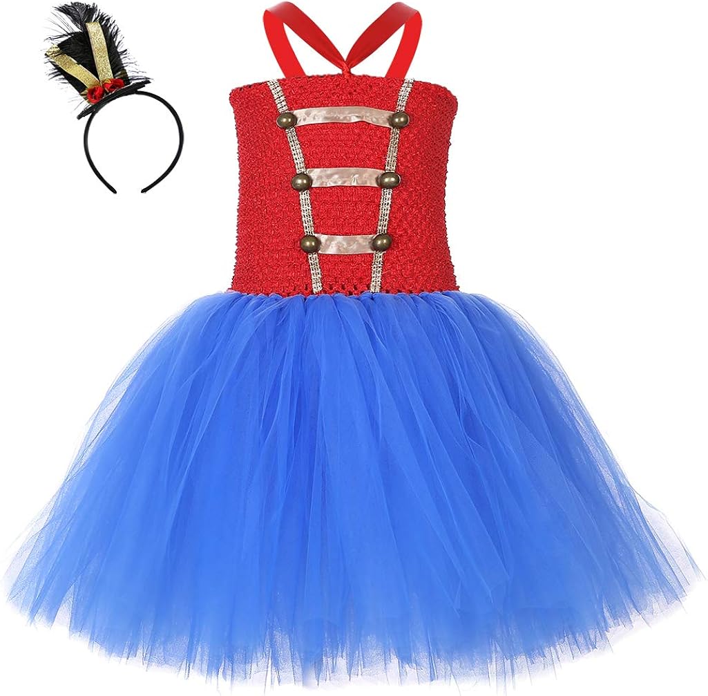 MOCUER Christmas Nutcracker Costumes for Girls Kids Halloween Birthday