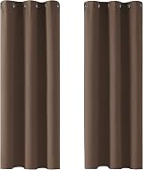 Deconovo Window Treatments Thermal Insulated Eyelet Curtains Blackout Bedroom