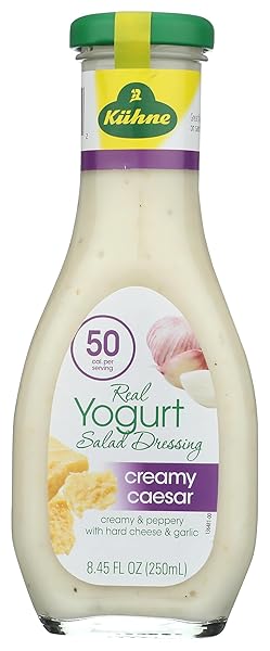 KUHNE YOGURT AND CAESAR DRESSING, 250 ML