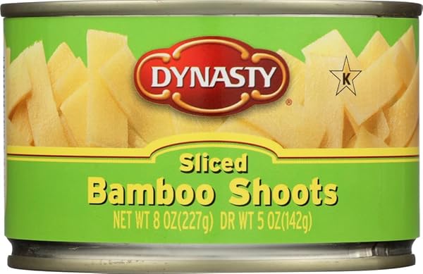 DYNASTY SLICED BAMBOO SHOOTS, 8 OZ