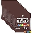 M&M'S Milk Chocolate Candy Peg Bag, 2.55 oz (Pack of 12)