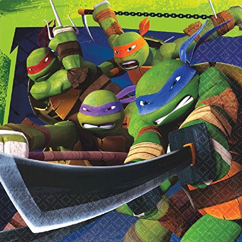 TMNT Luncheon Napkins, Party Favor